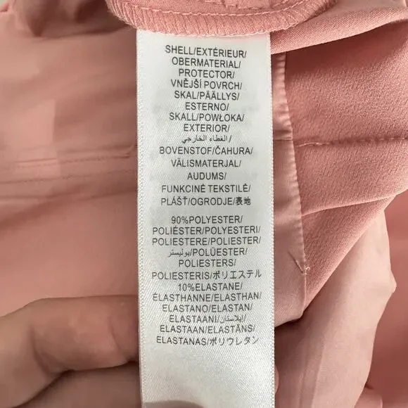 Aidan Maddox Off the Shoulder Bow Jumpsuit Size 4 Rose Pink Wide Leg New $245 - Picture 12 of 16